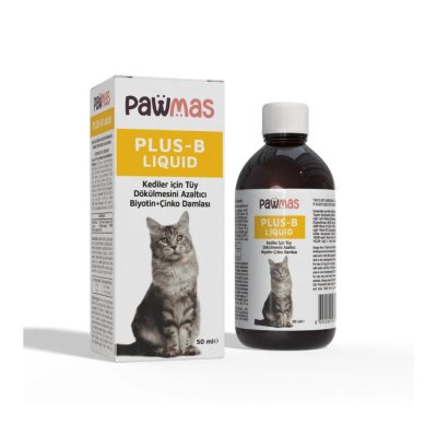 Tüy Dökülmesini Azaltan Biyotin-Çinko Kedi Damlası, 50 ml