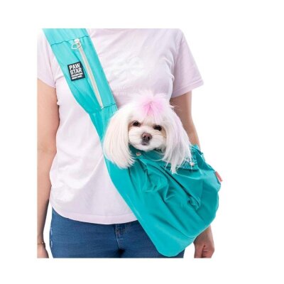 Pawstar Crossbody Kedi ve Küçük Irk Köpek Taşıma Çantası Mint
