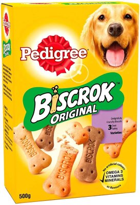 Pedigree Biscrok Çıtır Köpek Ödül Bisküvisi 500 gr
