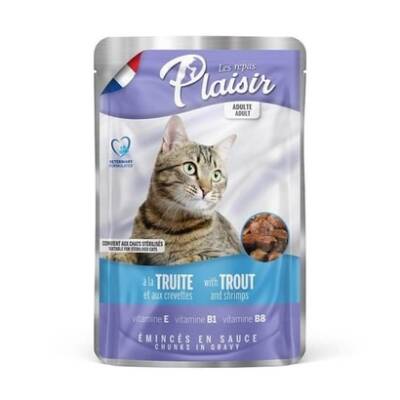 Alabalık ve Karidesli Yetişkin Kedi Konservesi 100 gr