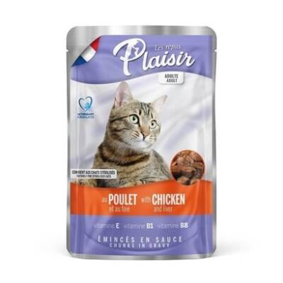 Tavuklu ve Ciğerli Yetişkin Kedi Konservesi 100 gr