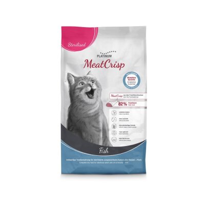 Platinum MeatCrisp Balıklı Glutensiz Kısır Kedi Maması 1,5 kg