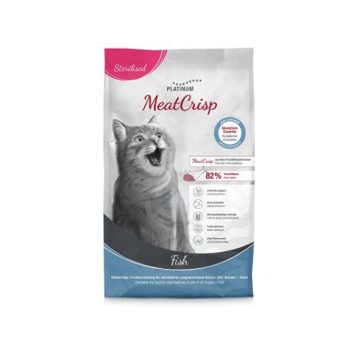 Platinum MeatCrisp Balıklı Glutensiz Kısır Kedi Maması 3 kg