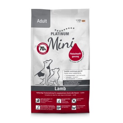Platinum Mini Kuzulu Küçük Irk Yetişkin Köpek Maması 900 gr