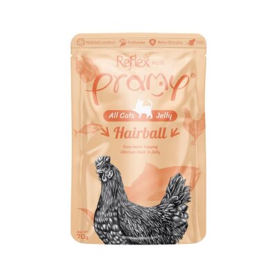 Kıl Yumağı Önleyici Ton Balıklı Tavuklu Kedi Maması 70 gr