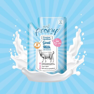 Pramy Kolostrum ve Arı Sütlü Yavru Kedi ve Köpek Keçi Sütü 60 gr
