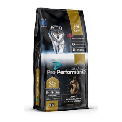 Pro Performance Kuzulu Yaban Mersinli Orta-Büyük Irk Maması 12 kg