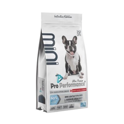 Pro Performance Light Kuzulu Kısırlaştırılmış Köpek Maması 2 kg