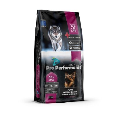 Pro Performance Kuzulu Orta/Büyük Irk Yavru Köpek Maması 12 kg
