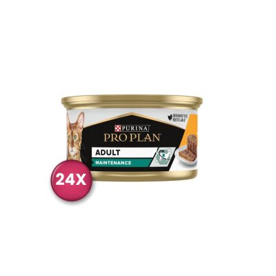 Pro Plan Tavuk Etli Pate Yetişkin Kedi Konservesi 85 gr x 24 Adet
