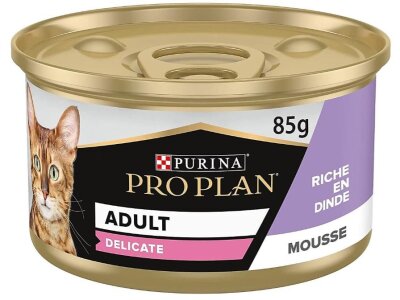 Pro Plan Delicate Hindili Hassas Yetişkin Kedi Konservesi 85 gr