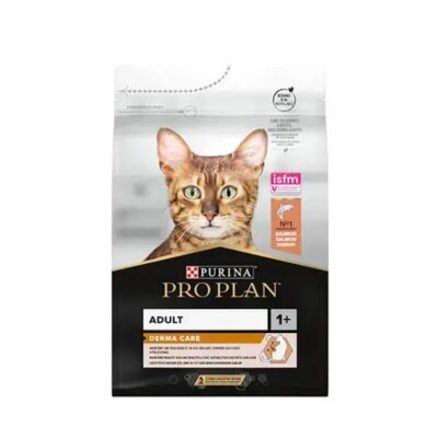 Pro Plan Derma Plus Tüy Yumağı Kontrol Somonlu Kedi Maması 3 kg