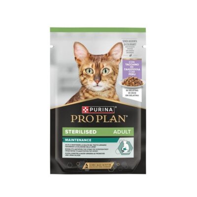 Pro Plan Jöle İçinde Hindi Etli Kısırlaştırılmış Kedi Konservesi 85 gr