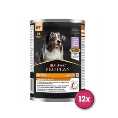 Pro Plan Jöle İçinde Hindi Etli Köpek Konservesi 400 gr x 12 Adet