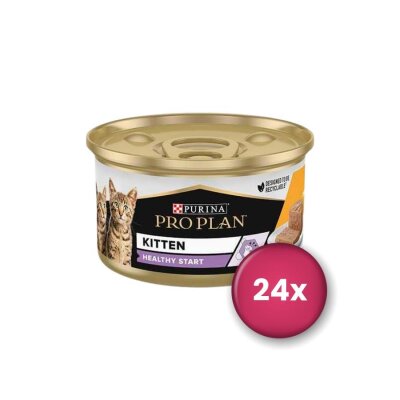 Pro Plan Tavuklu Ezme Yavru Kedi Konservesi 24 x 85 gr