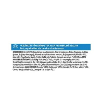 Pro Plan LiveClear Hindili +7 Yaş Kısırlaştırılmış Kedi Maması 1,4 kg