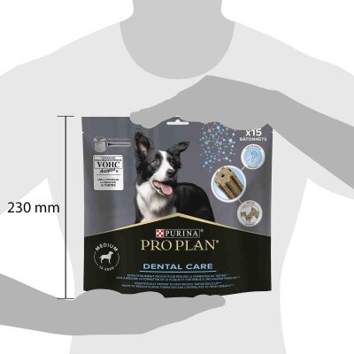 Pro Plan Dental Care Orta Irk Diş Sağlığı Köpek Ödülü 345 gr (15'li)