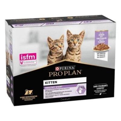 Pro Plan Sos İçinde Hindili Yavru Kedi Konservesi 85 gr x 10
