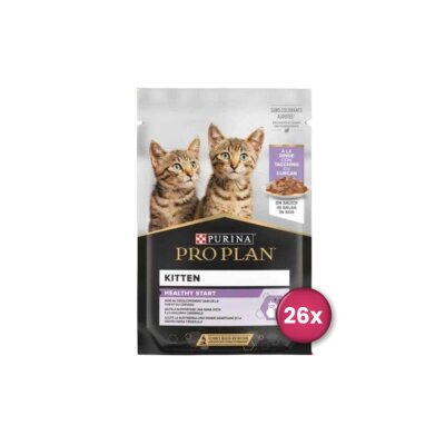 Pro Plan Sos İçinde Hindili Yavru Kedi Konservesi 85 gr x 26