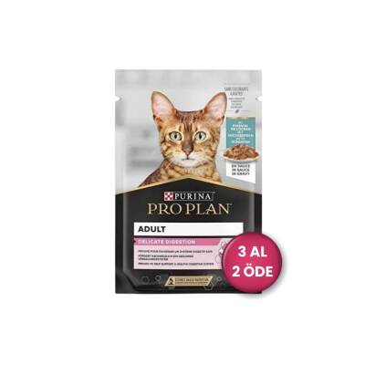 Pro Plan Sos İçinde Okyanus Balıklı Yetişkin Kedi Konservesi 85 gr