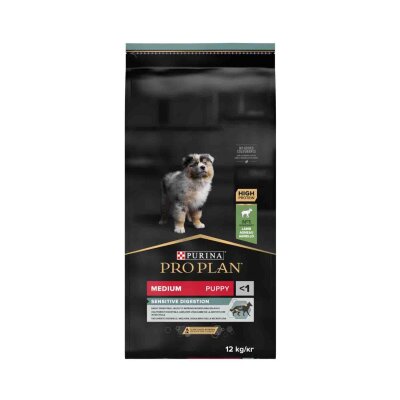 Pro Plan Hassas Sindirim Kuzulu Yavru Köpek Maması 12 kg