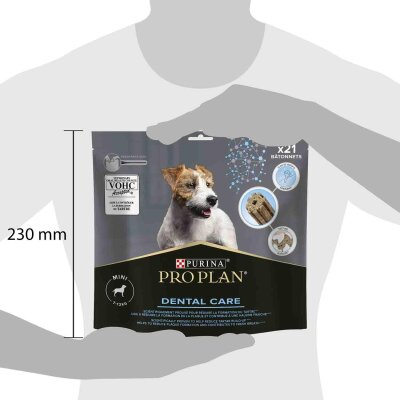 Pro Plan Dental Care Küçük Irk Diş Sağlığı Köpek Ödülü 345 gr (21'li)