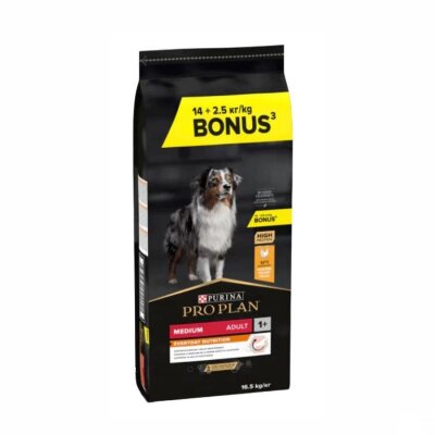 Pro Plan Tavuklu Pirinçli Orta Irk Köpek Maması 14+2,5 kg Hediyeli