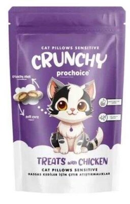 Prochoice Crunchy Çıtır Tavuklu 60 gr Kedi Ödül Maması