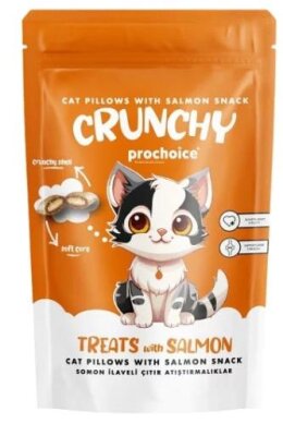 ProChoice Crunchy Somonlu Çıtır Kedi Ödülü 60 gr