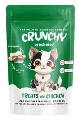 ProChoice Crunchy Tüy Yumağı Kontrollü Tavuklu Çıtır Ödül 60 gr