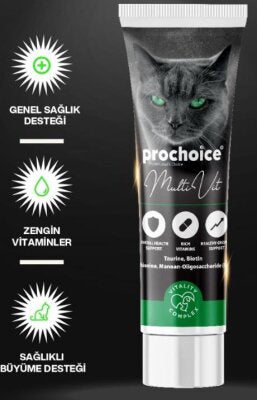 Prochoice Taurinli Multivitamin Kedi Macunu 100 ml