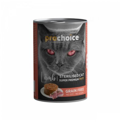 Kısırlaştırılmış için Kuzu Etli Ezme 400 gr Yaş Kedi Maması