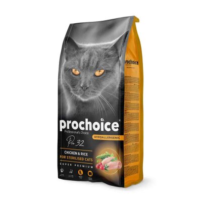 Kısırlaştırılmış Kediler için Tavuklu 15 kg Kedi Maması