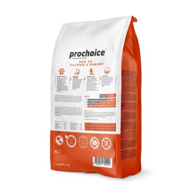 Prochoice Pro 33 Somonlu Karidesli Kısırlaştırılmış Kedi Maması 2 kg