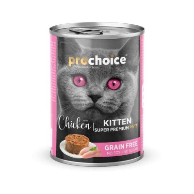 Prochoice Tavuklu Pate Yavru Kedi Konservesi 400 gr