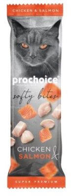 ProChoice Softy Bites Tavuk ve Somonlu Yumuşak Kedi Ödülü 10 gr