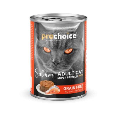 Yetişkin için Taze Somonlu Ezme 400 gr Yaş Kedi Maması
