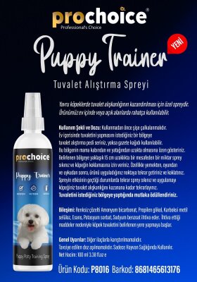 Prochoice Yavru Köpek Tuvalet Eğitim Spreyi 100 ml