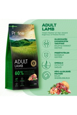 Profine Glutensiz Kuzulu Yetişkin Köpek Maması 12 kg