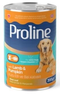 Proline Kuzu Etli ve Balkabaklı Pate Yetişkin Köpek Konservesi 400 gr