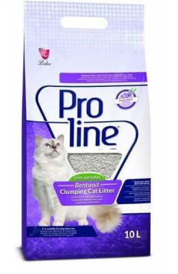 Proline Lavanta Kokulu İnce Taneli Topaklanan Kedi Kumu 10 L