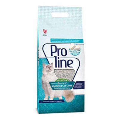 Proline Marsilya Sabunu Kokulu İnce Taneli Topaklanan Kedi Kumu 10 L