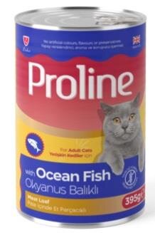 Proline Okyanus Balıklı Pate Yetişkin Yaş Kedi Maması 400 gr