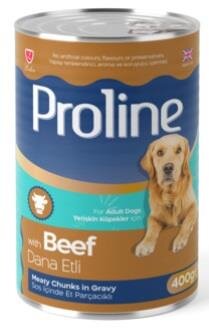 Proline Sos İçinde Parça Dana Etli Köpek Konservesi 400 gr