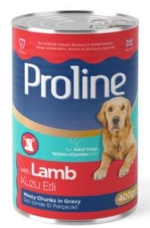 Proline Sos İçinde Parça Kuzu Etli Köpek Konservesi 400 gr