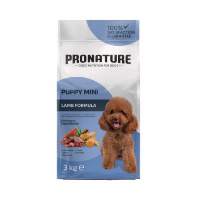 Pronature Daily Kuzulu Küçük Irk Yavru Köpek Maması 3 kg
