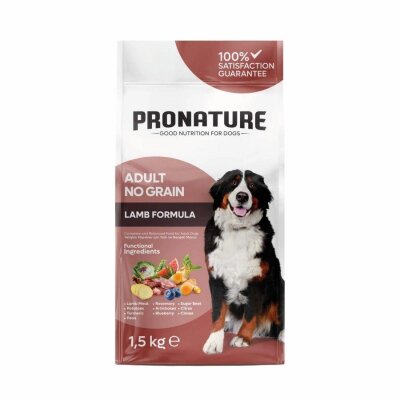 Pronature Hipoalerjenik Kuzulu Tahılsız Küçük Irk Köpek Maması 1,5 kg