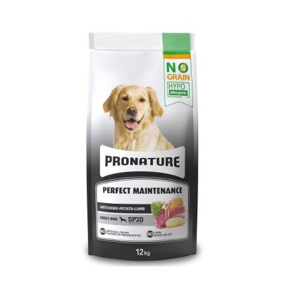 Pronature Kuzu, Enginar ve Patatesli Tahılsız Köpek Maması (12 kg)