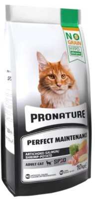 Pronature Somon Karides ve Enginarlı Hipoalerjenik Kedi Maması 10 kg