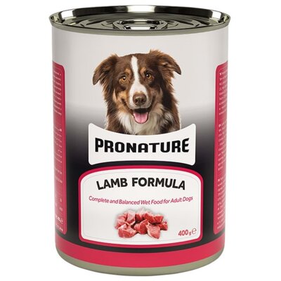 Pronature Kuzu Etli Ezme Yetişkin Köpek Konservesi (400 gr)